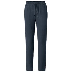 Tchibo - Loungehose - Dunkelblau - 100% Baumwolle - Gr.: 38 Baumwolle  38 female