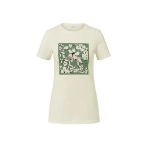 Tchibo - T-Shirt mit Print - Weiss - 100% Baumwolle - Gr.: S Baumwolle  S 36/38 female