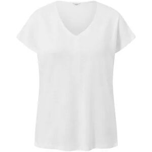 Tchibo - Shirt aus Leinenmix - Creme - Gr.: S Baumwolle  S 36/38 female