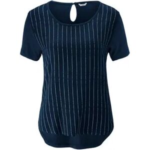 Tchibo - Shirt mit Webeinsatz - Gr.: M   M 40/42 female