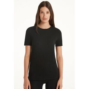 Tezenis T-Shirt Basic Jersey Frau Schwarz Größe M