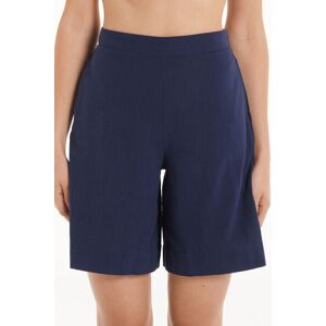 Tezenis Bermudashorts aus 100 % superleichter Baumwolle Frau Blau Größe L