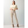 alba moda Hose mit hohem Bund crème 38