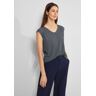 STREET ONE Shirttop, mit Alloverprint deep blue  40