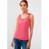 STREET ONE Spitzentop, mit Spitzeneinsatz rose  34