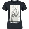 Naruto - Anime T-Shirt - Tsunade Hokage - S bis M - für Damen - schwarz