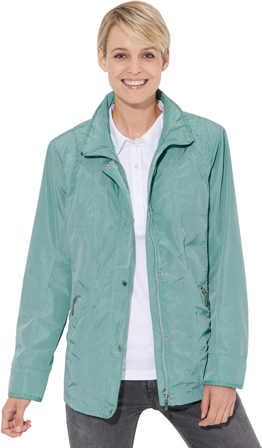 Casual Looks Anorak blau  18 19 20 21 22 23 24 25 26