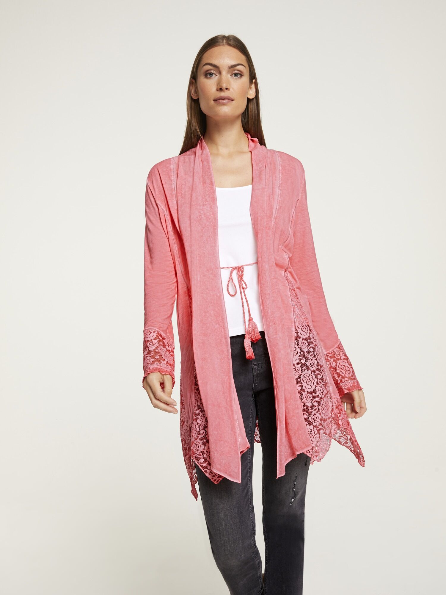 LINEA TESINI by Heine Shirtjacke rot  34 36 38 40 42 44 46 48