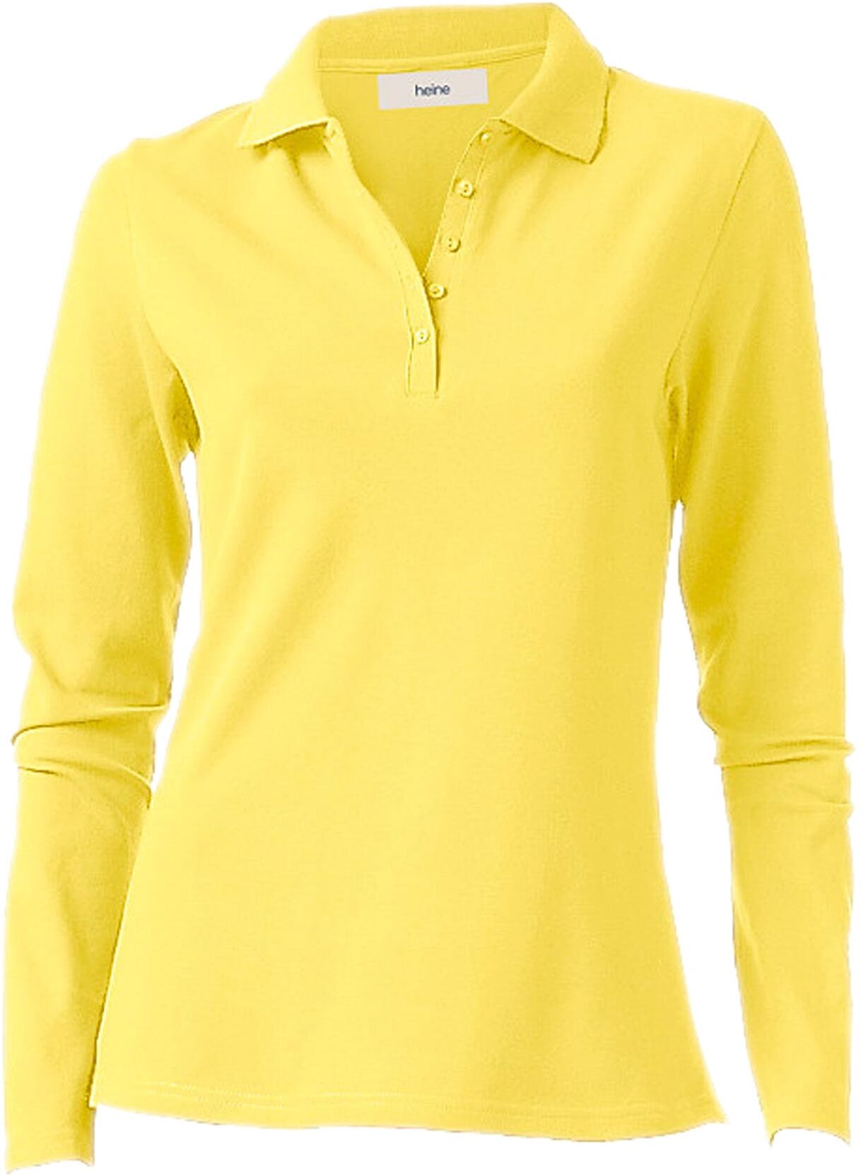 B.C. BEST CONNECTIONS by Heine Poloshirt »Poloshirt« gelb  34 36 38 40 42 44 46 48 50