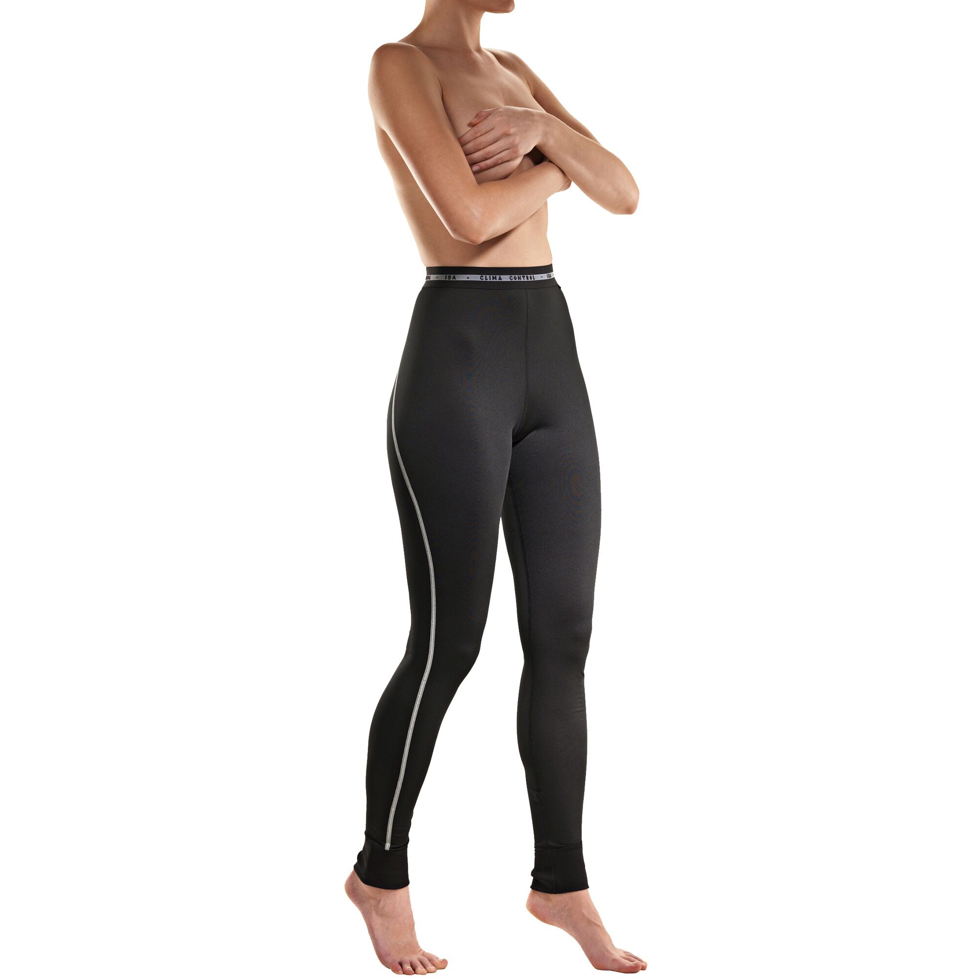 ISA Bodywear Lange Unterhose »CLIMA CONTROL FAKTOR 2 - 710102«, (1 St.) schwarz  L M S XL XS