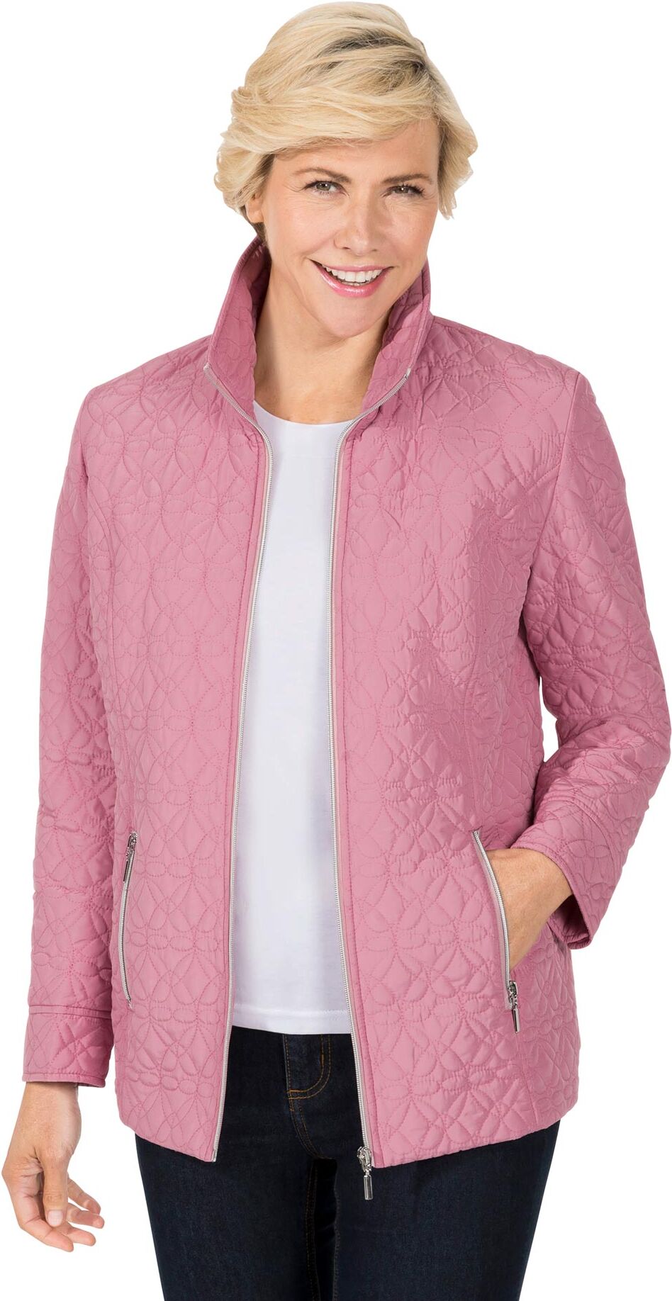 Classic Steppjacke rosa  38 40 42 44 46 48 50 52 54