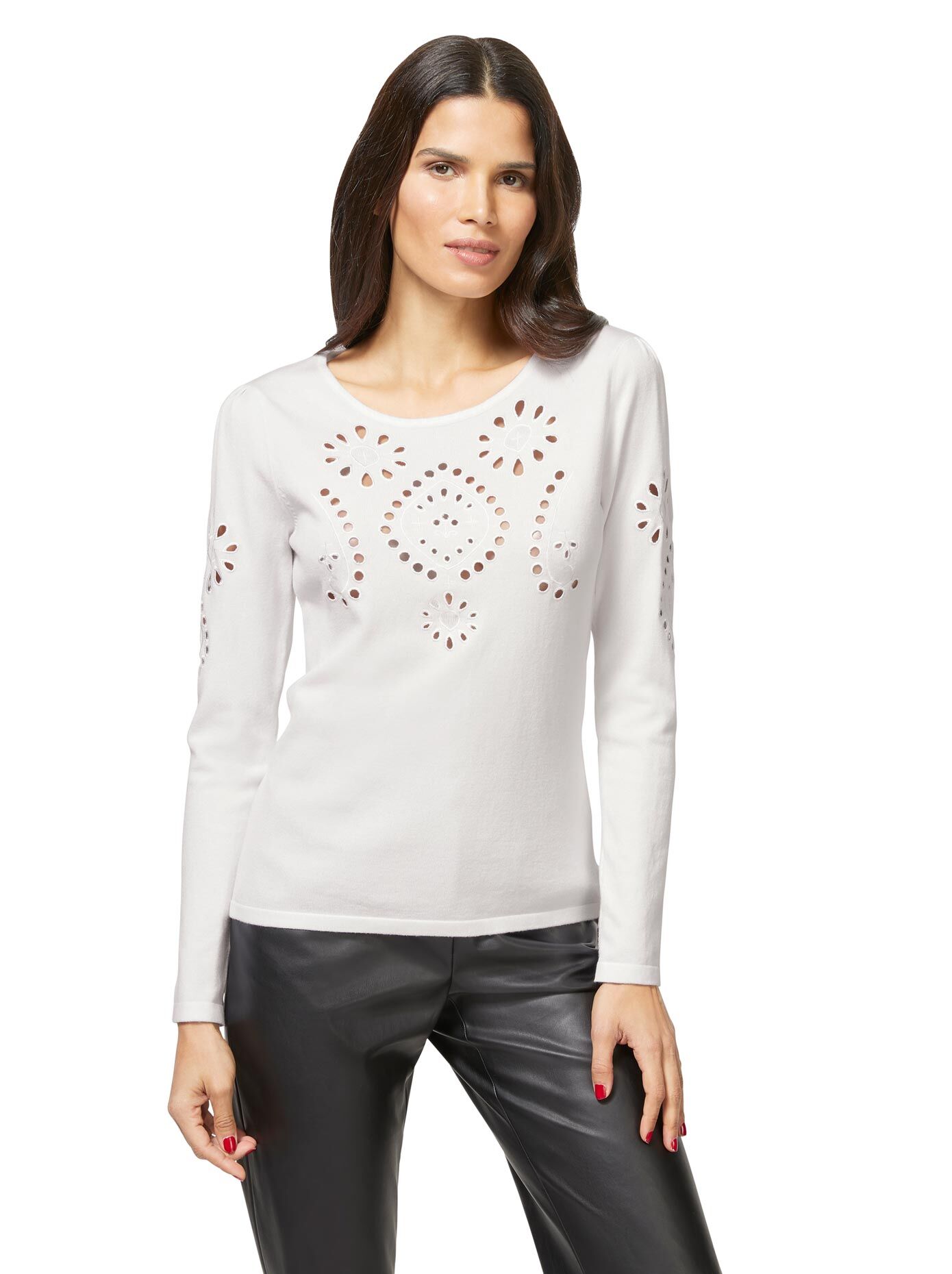 PATRIZIA DINI by Heine Rundhalspullover »Pullover« beige  34 36 38 40 42 44 46 48 50