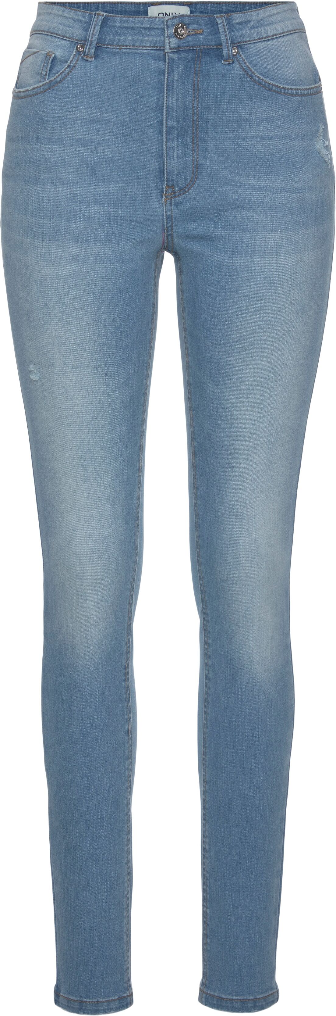 Only Skinny-fit-Jeans »ONLPAOLA«, mit Stretch blau Größe L M S XL XS XXL