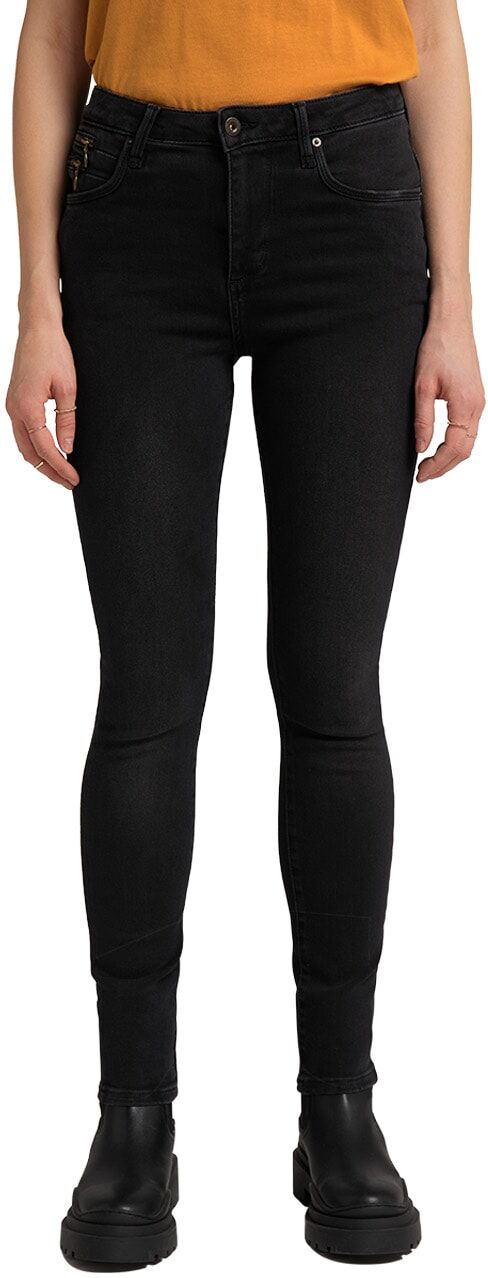 MUSTANG Jeansjeggings »Mia Jeggings« schwarz Größe 25 26 27 28 29 30 31 32 33