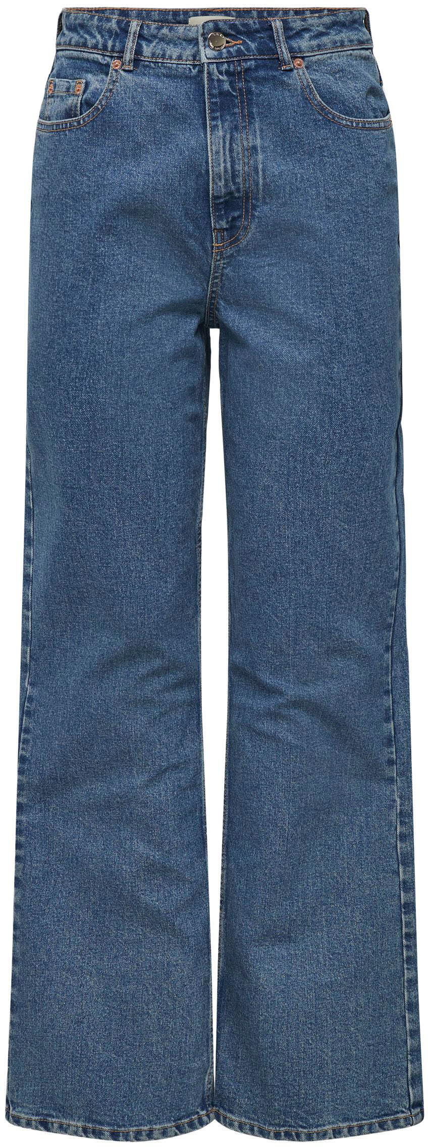 Only High-waist-Jeans »ONLCAMILLE LIFE EX HW WIDE DNM« blau Größe 26 27 28 29 30 31 32