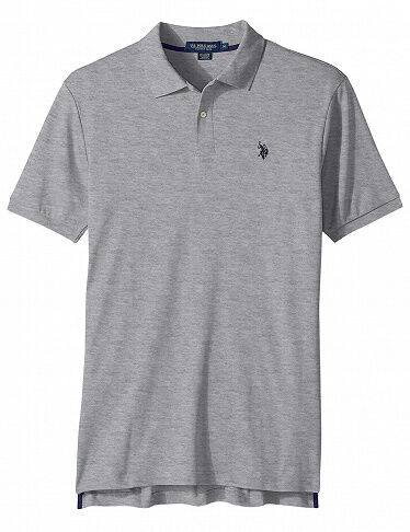 US Polo ASSN Herren-Polo US Polo ASSN, grau