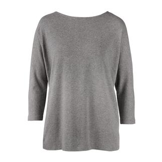Cornelie Weiss Homewear 3-Teiler, 3/4-Arm-Shirt - 38 - Grau-meliert