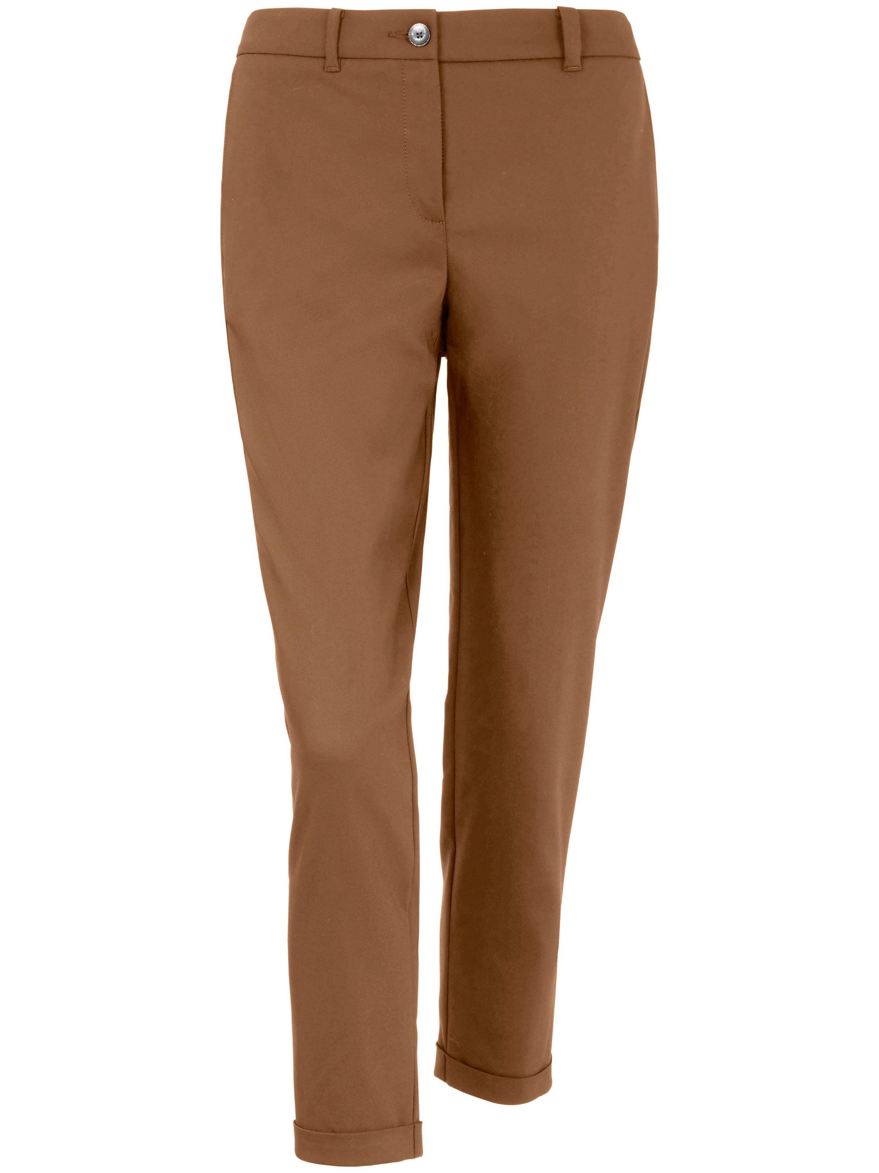 Peter Hahn Knöchellange Slim Fit-Hose Peter Hahn braun Damen 19