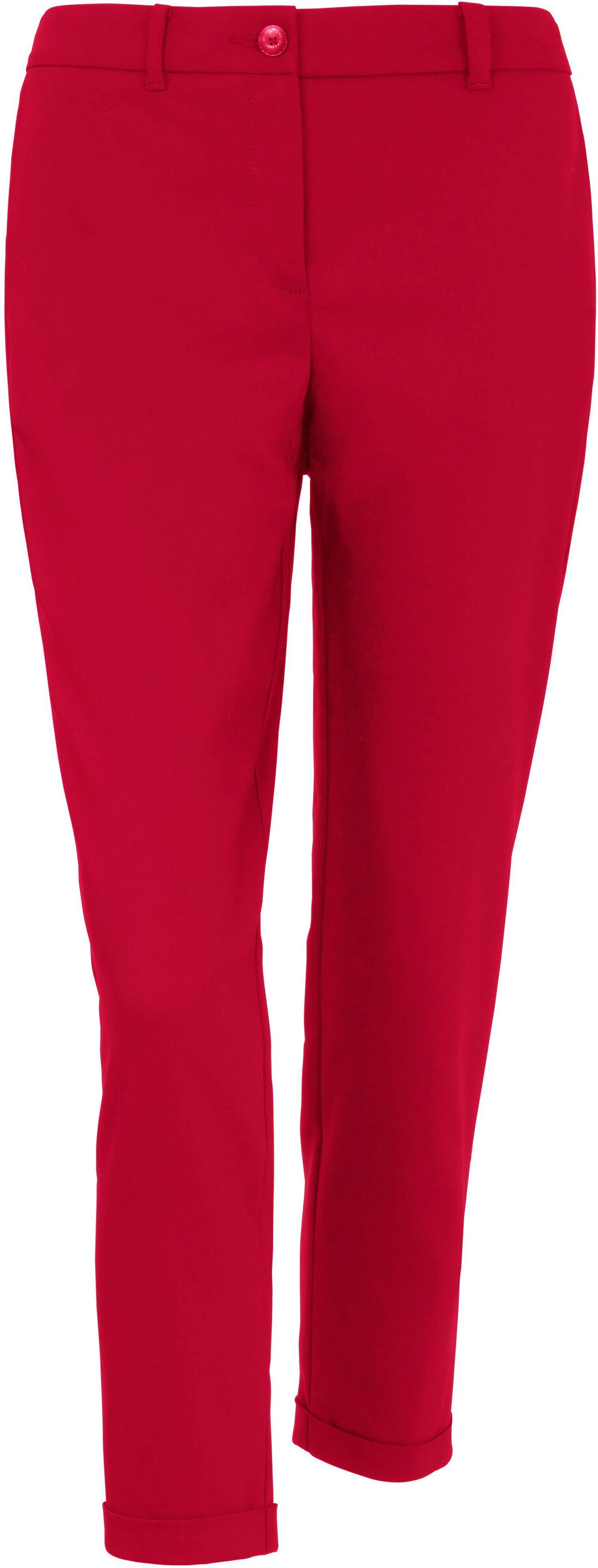 Peter Hahn Knöchellange Slim Fit-Hose Peter Hahn rot Damen 23