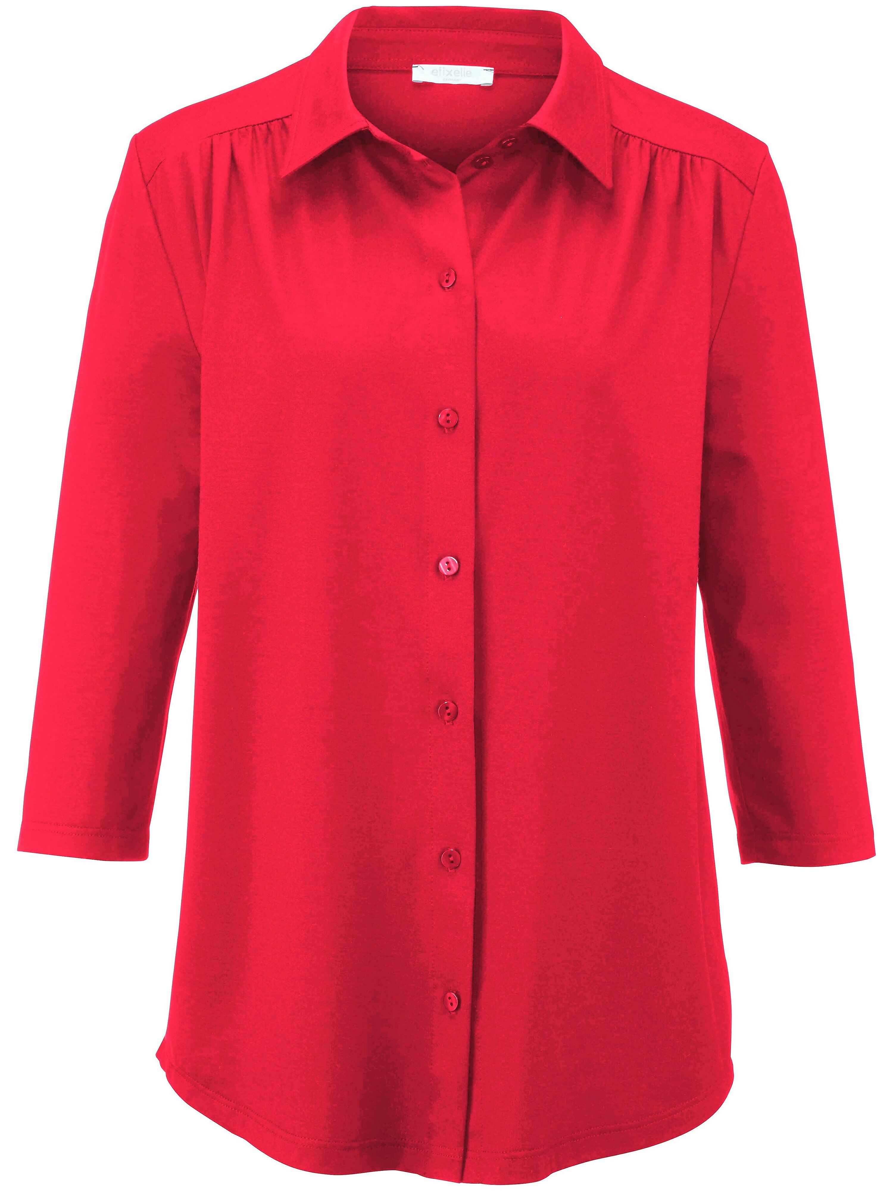 Efixelle Jersey-Bluse 3/4-Arm Efixelle rot Damen 38