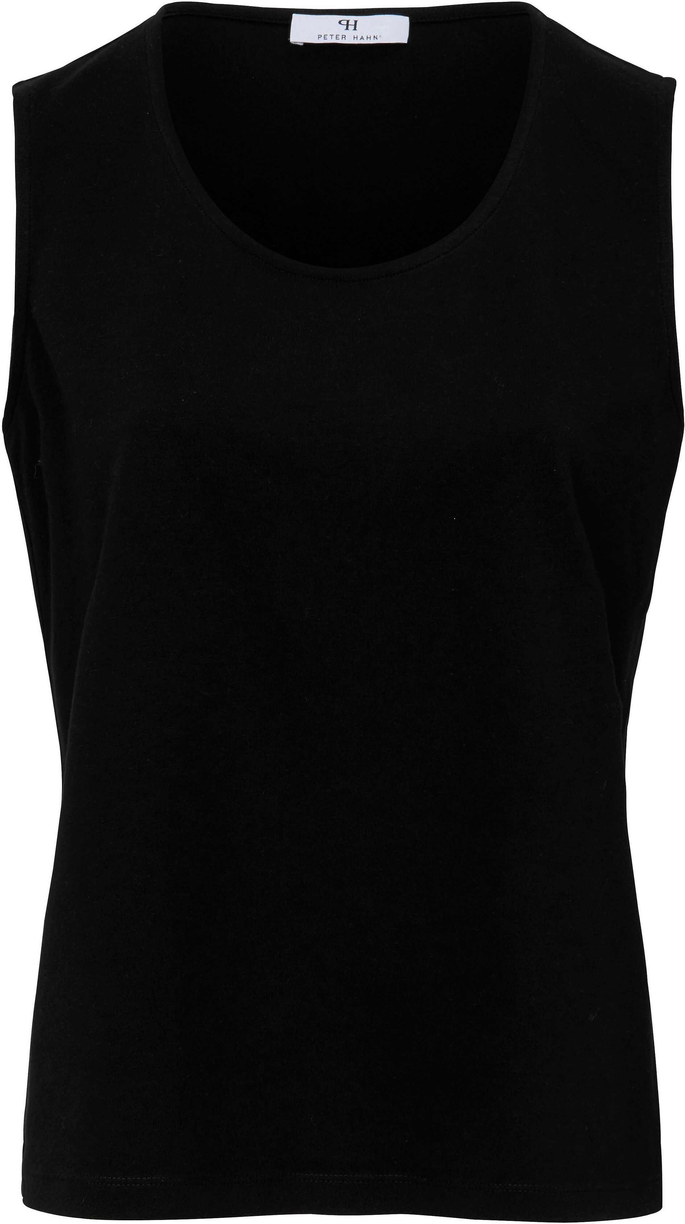 Peter Hahn Jersey-Top Peter Hahn schwarz Damen 44