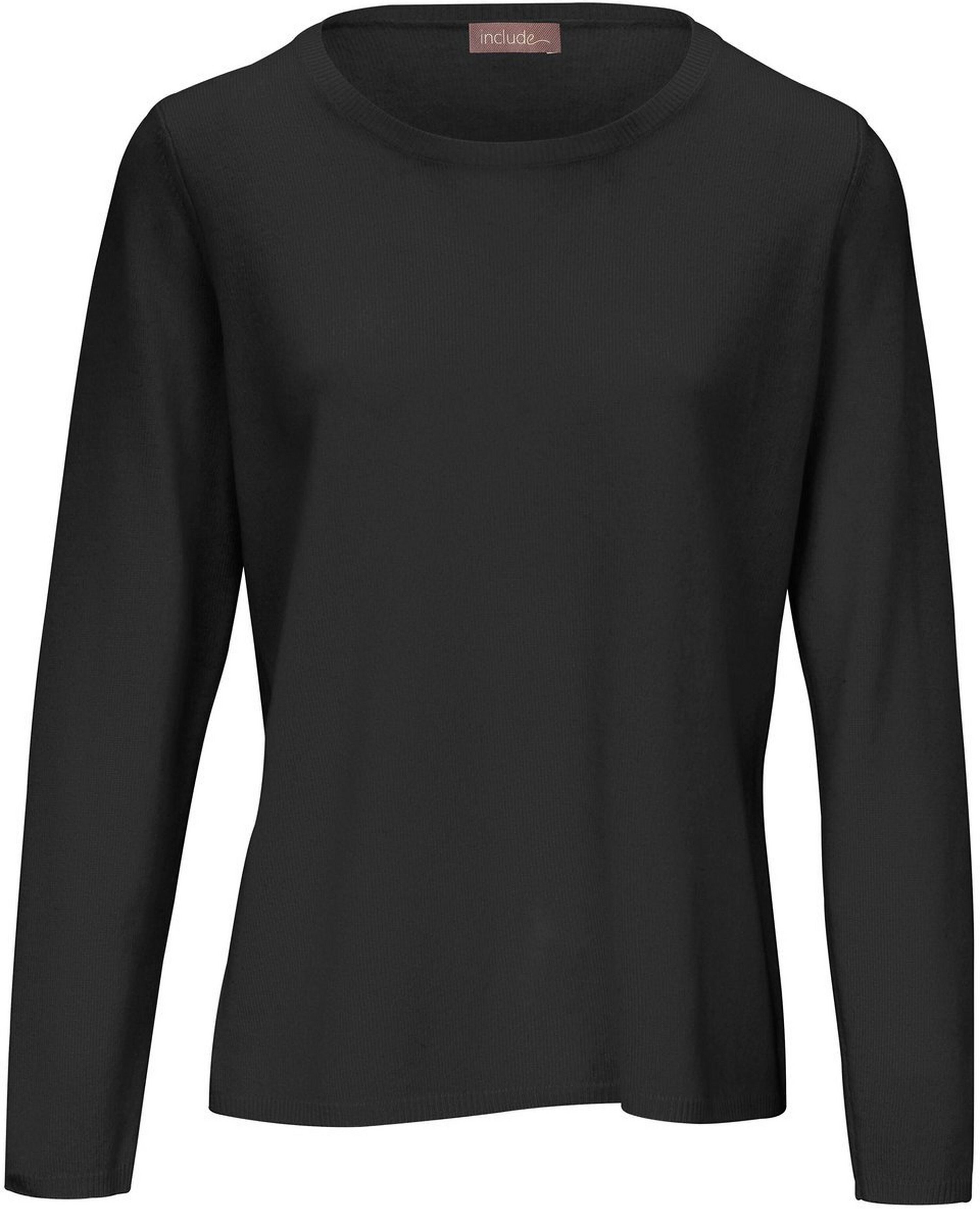 include Rundhals-Pullover include schwarz Damen 38