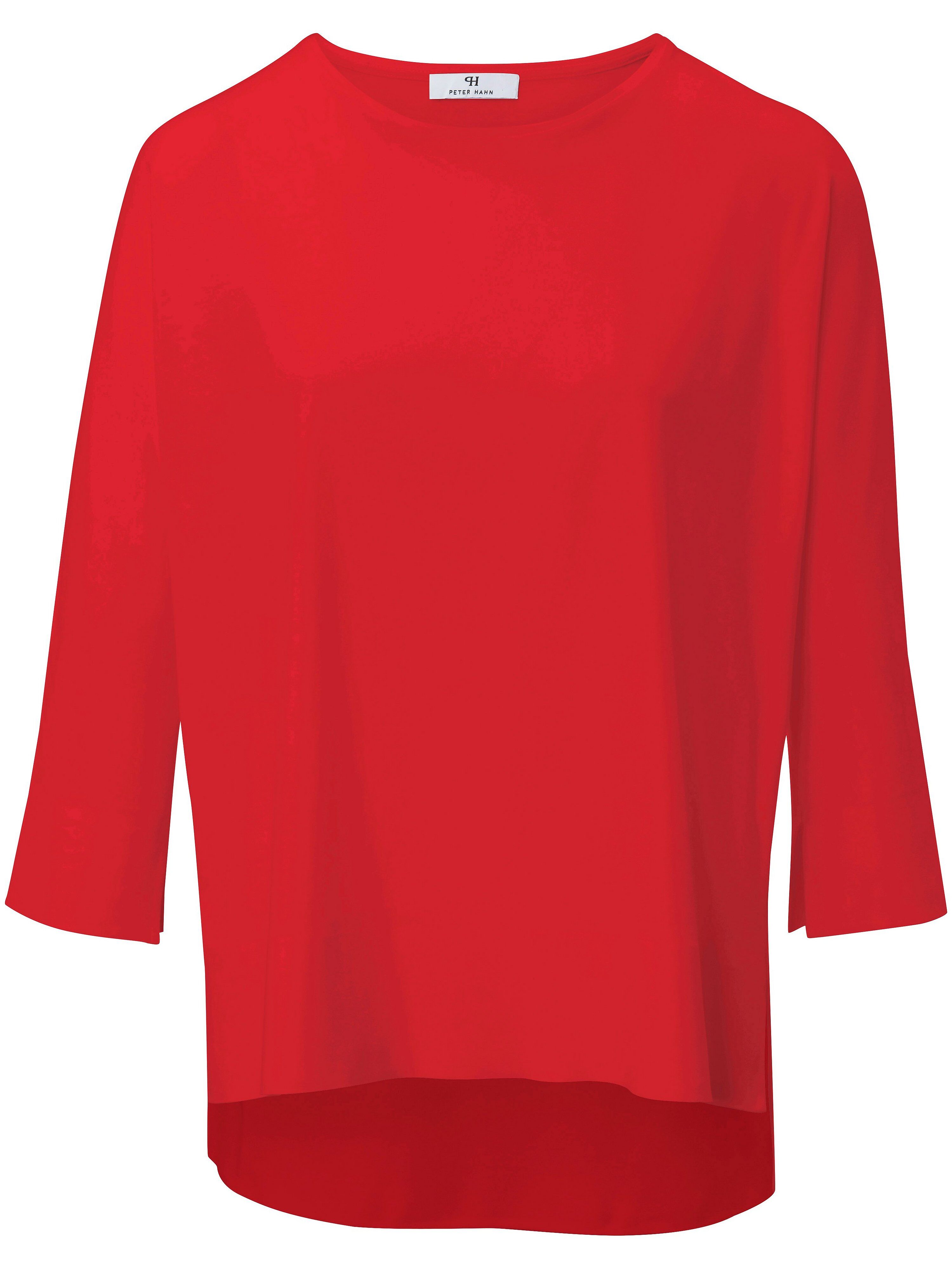 Peter Hahn Rundhals-Shirt 3/4-Arm Peter Hahn rot Damen 48