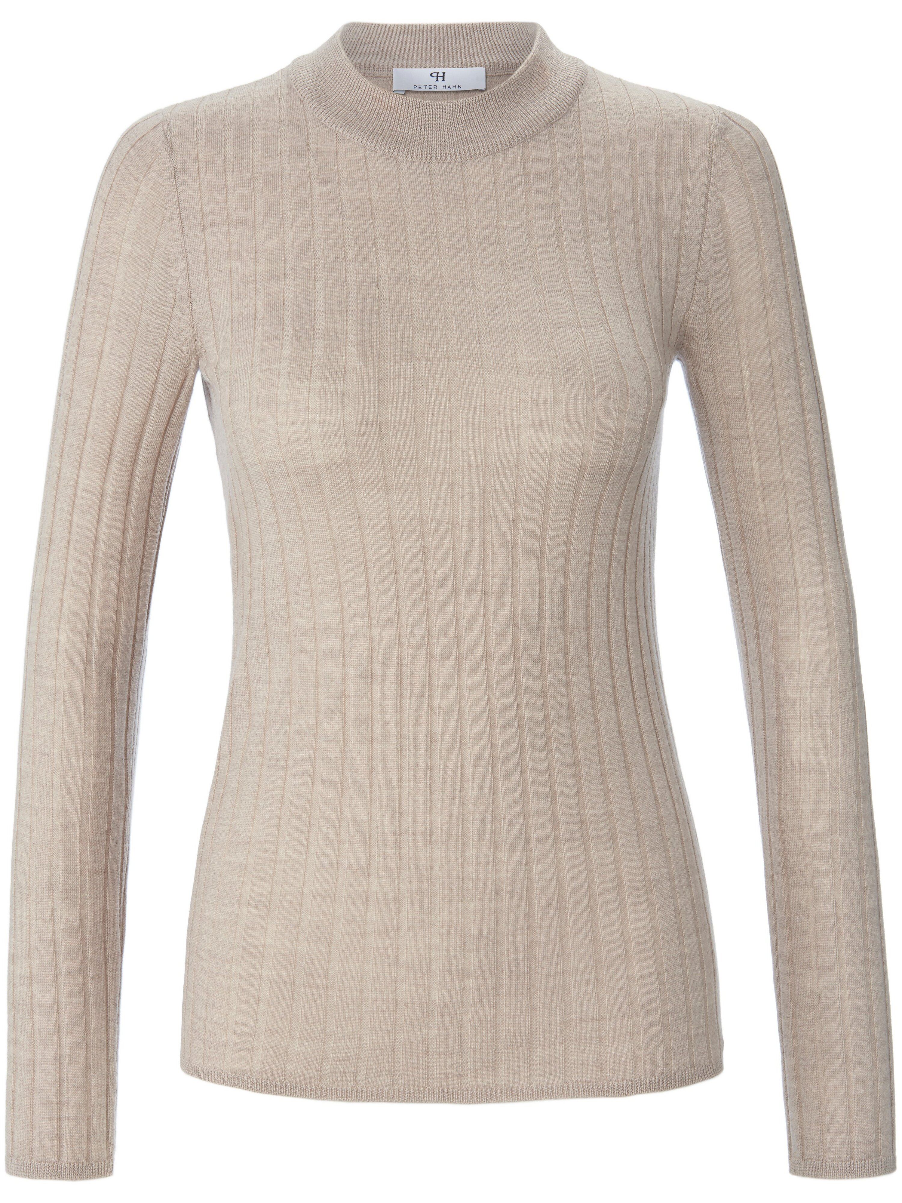 Peter Hahn Pullover aus 100% Schurwolle-Merino Peter Hahn beige Damen 40