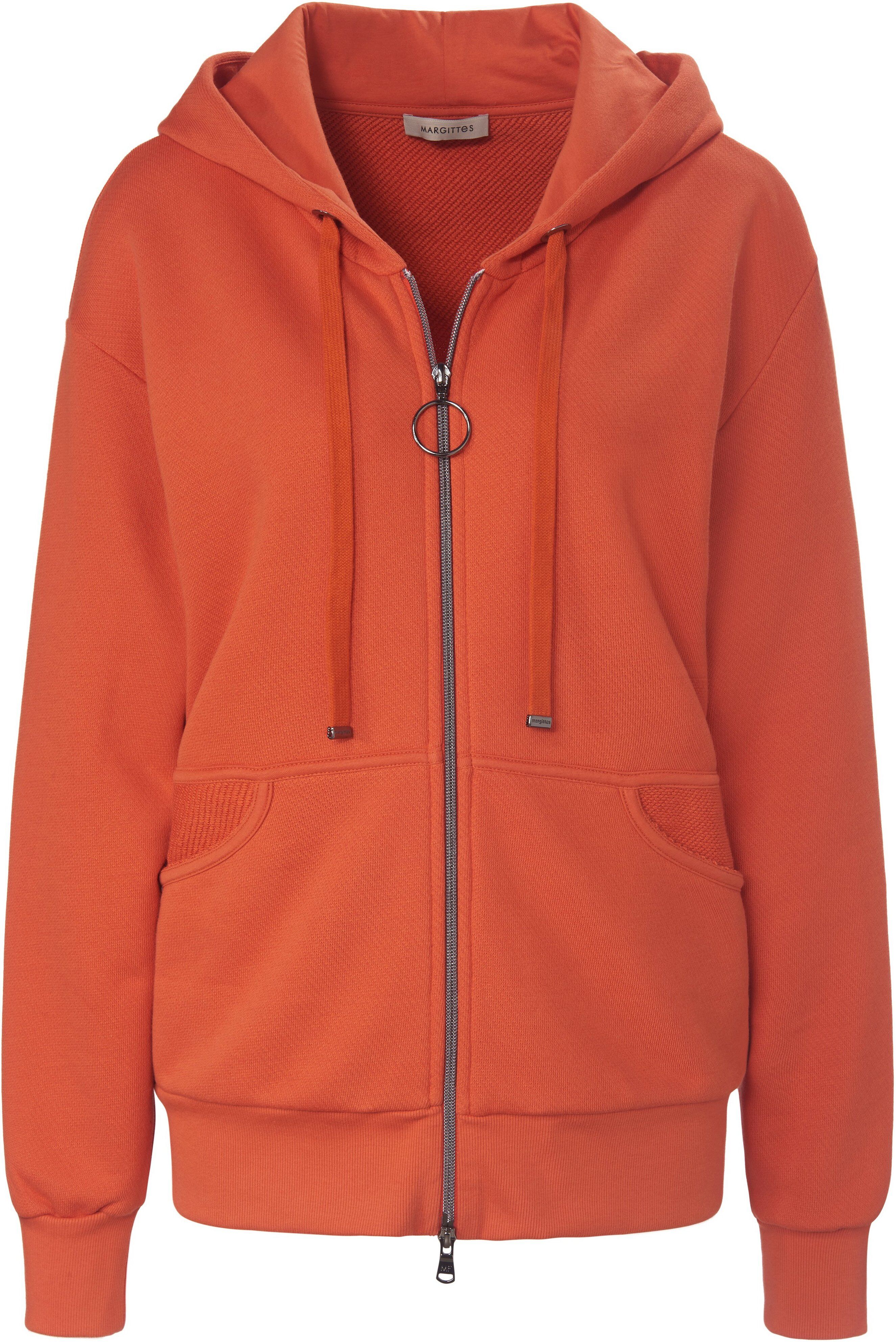 Margittes Sweatjacke Margittes orange Damen 40