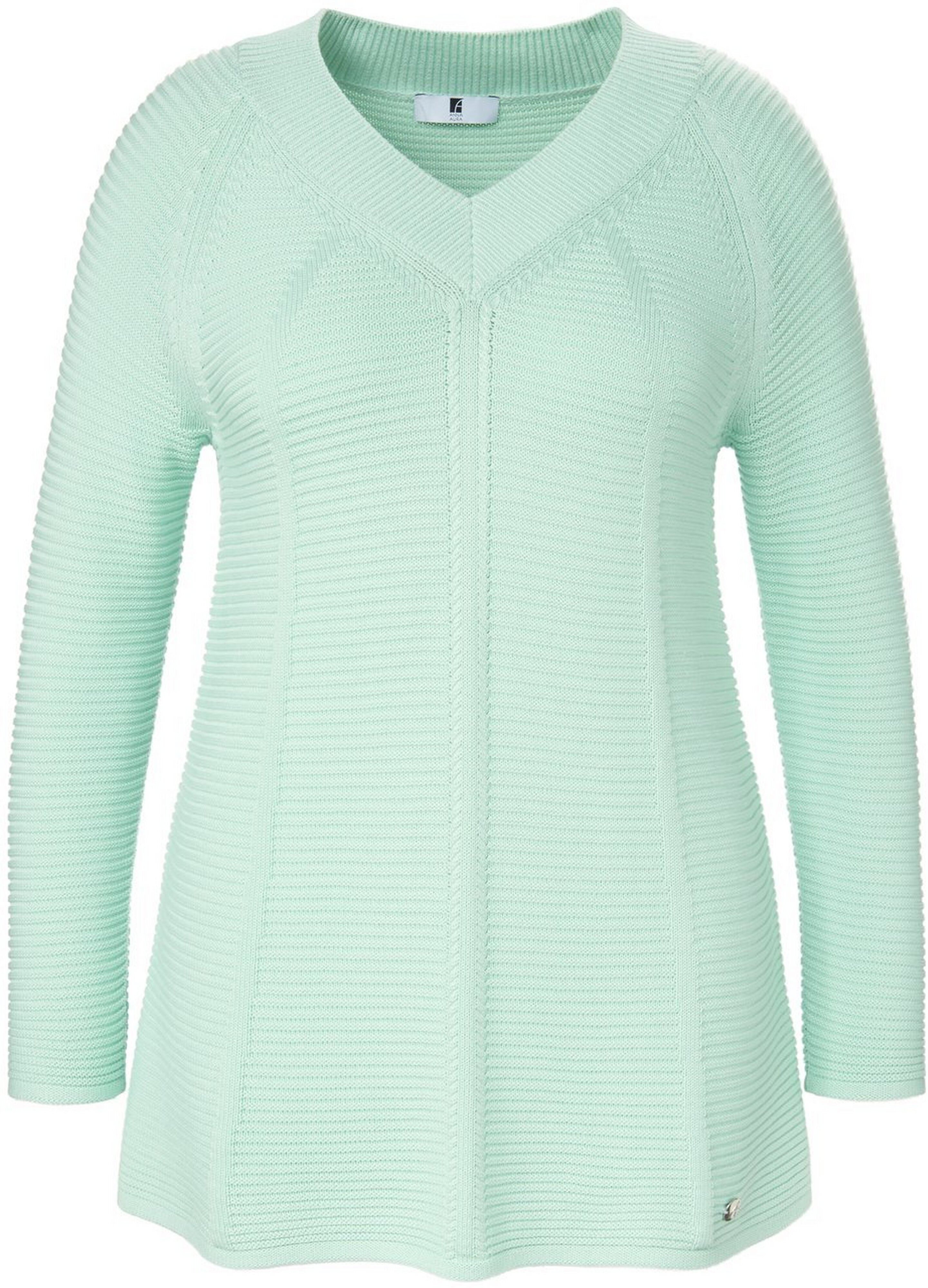 Anna Aura V-Pullover Anna Aura grün Damen 52