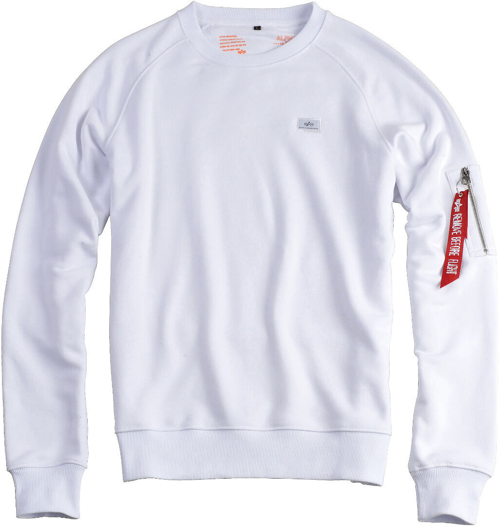 Alpha Industries X-Fit Sweatshirt 2XL Weiss