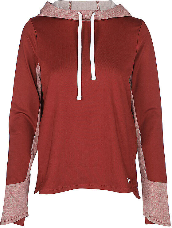 UNDER ARMOUR Damen Fitnesshoodie UA ColdGear rot   Größe: L   1370201-626 Auf Lager Damen L