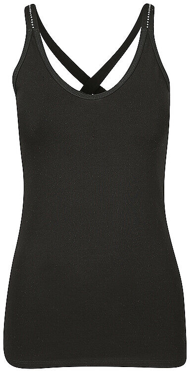 10 DAYS Top Wrapper Strass schwarz   Damen   Größe: 34   25-703-9900