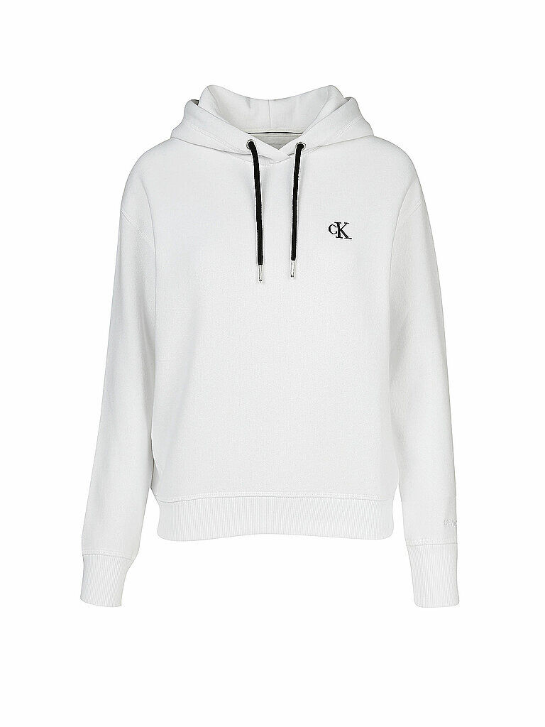 Calvin KLEIN JEANS Kapuzensweater weiß   Damen   Größe: L   J20J213178