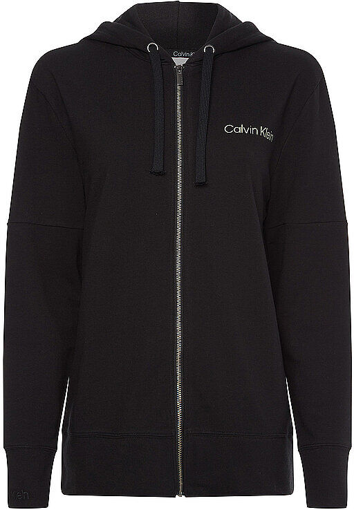 Calvin KLEIN Loungewear Sweatjacke schwarz   Damen   Größe: L   000QS6759E