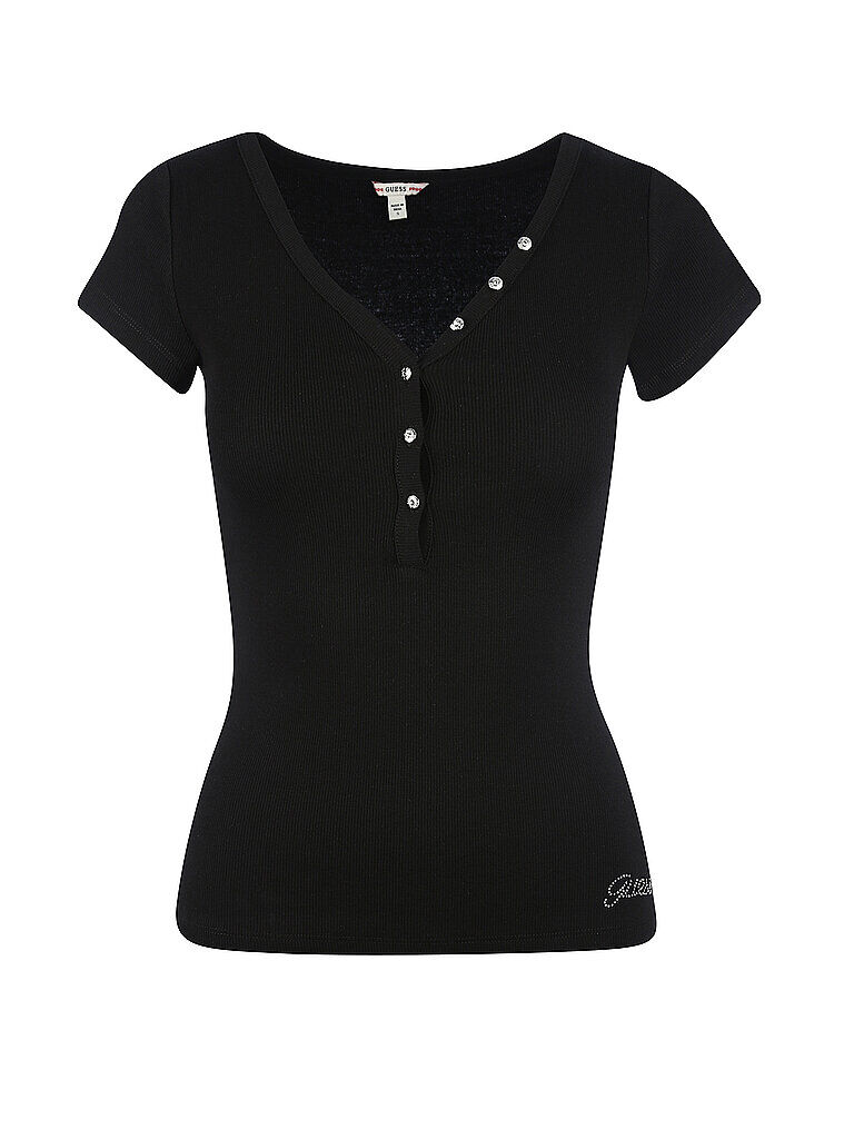 Guess T-Shirt schwarz   Damen   Größe: M   W0GI62R9I50