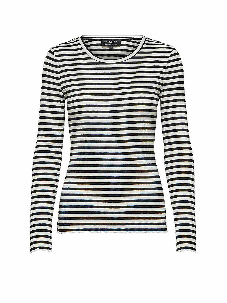 SELECTED FEMME Langarmshirt SLFANNA  schwarz   Damen   Größe: XS   16078946