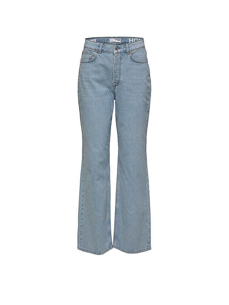 SELECTED FEMME Jeans wide leg Fit SLFALICE hellblau   Damen   Größe: 27/32   16083298