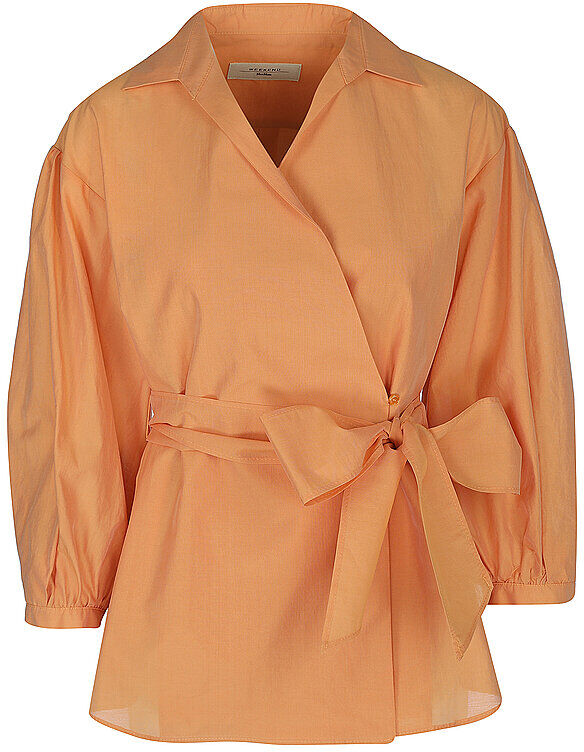 WEEKEND MAX MARA Bluse  orange   Damen   Größe: 34   SILVER