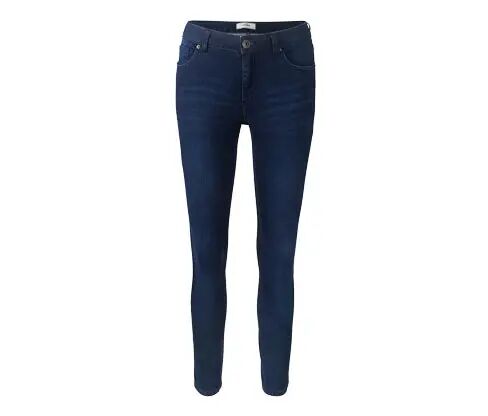 Tchibo - Slimfit-Jeans - Dunkelblau - Gr.: 42 Polyester Blue 42