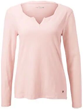 Tchibo - Langarmshirt - Rosé - 100% Baumwolle - Gr.: M Baumwolle Rosé M 40/42