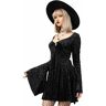 šaty dámské KILLSTAR - Nightcall - Black XXL - Černá - female