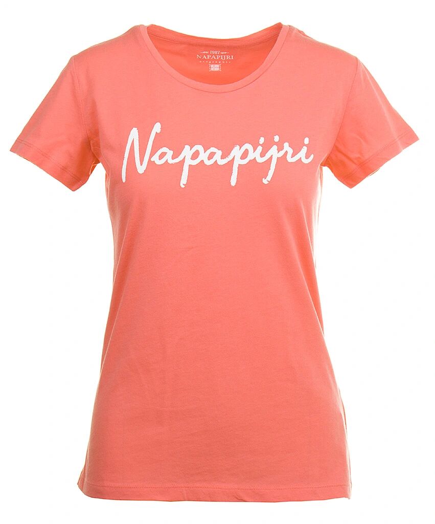 Napapijri dámské tričko neon pink Velikost: S