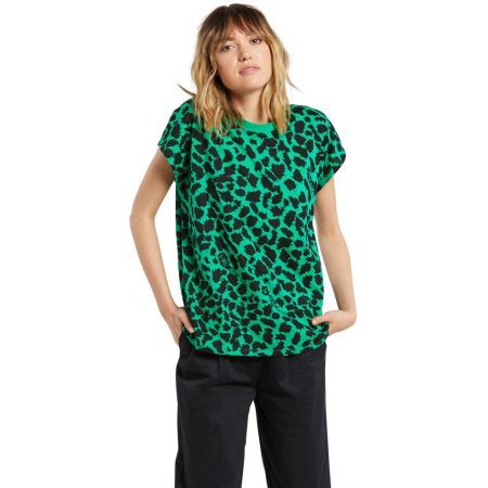 Volcom TRIKO VOLCOM Greenfuzz S/S WMS - zelená - XS