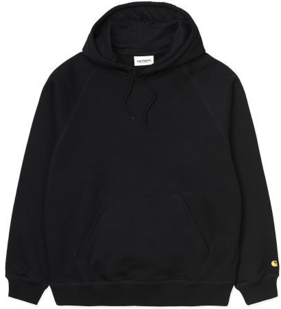 Carhartt MIKINA CARHARTT Hooded Chase Sweat WMS - černá - M