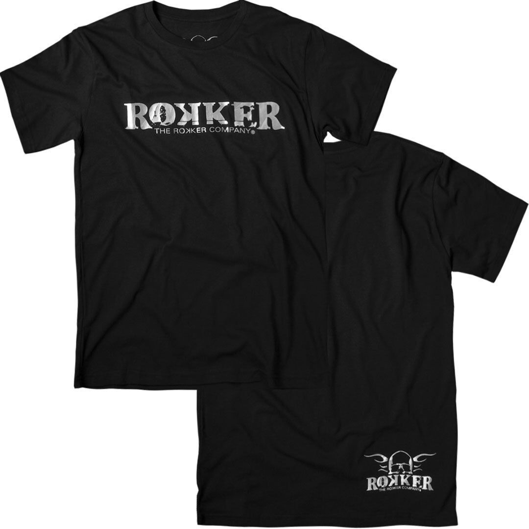 Rokker Rebel T-Shirt XL Černá