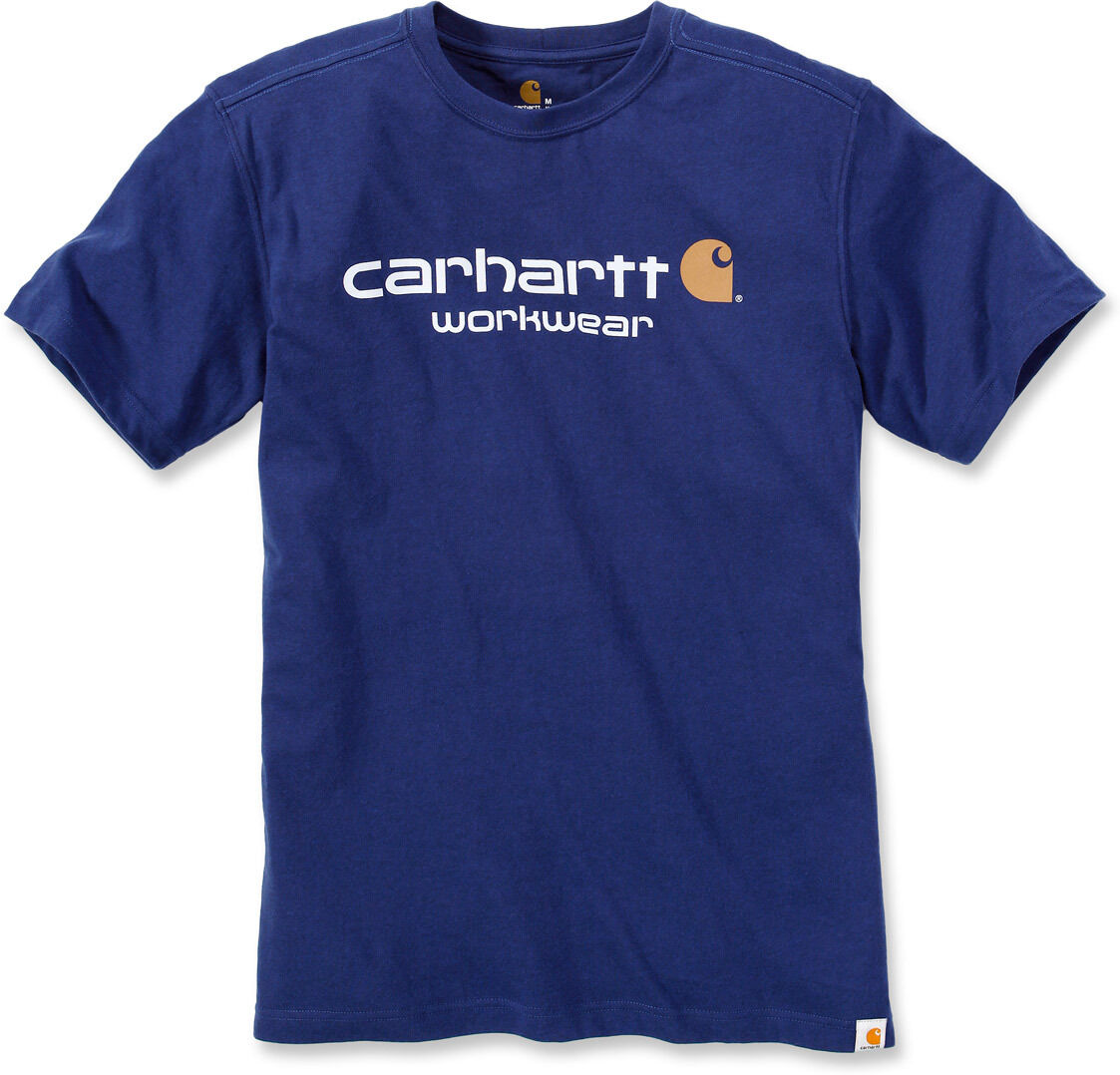 Carhartt Core Logo T-Shirt T-shirt XL Bílá Modrá