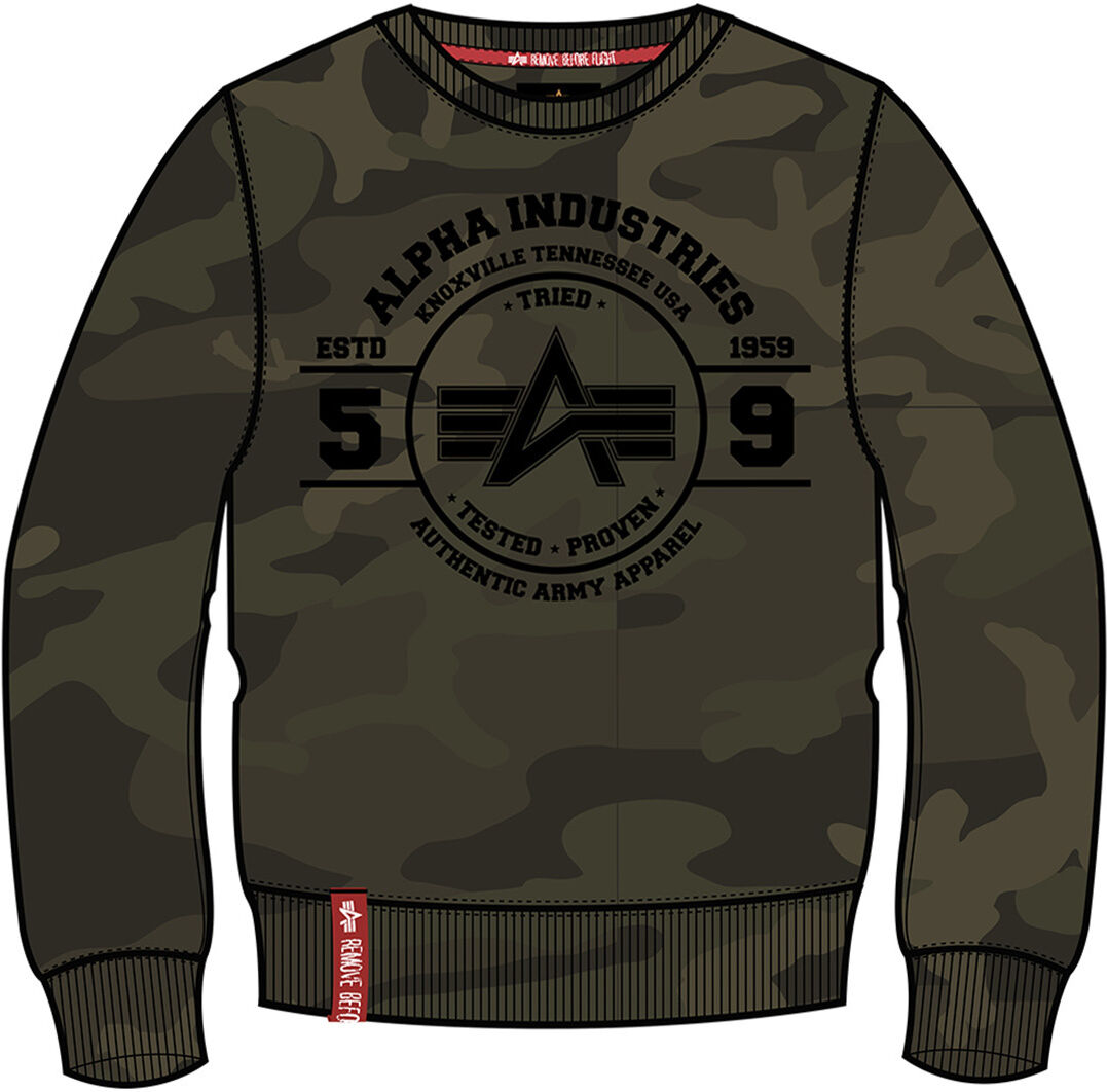 Alpha Industries Authentic Vinyl Mikina S Vícebarevný