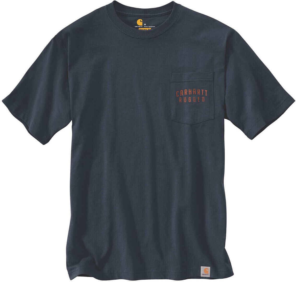 Carhartt Workwear Back Graphic T-shirt XS Modrá