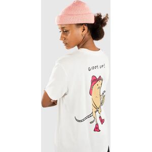 Blue Tomato Giddy Up T-Shirt off white L,M female